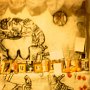 Coyolxauhqui, Dia de Muertos, Olveral Street Gallery, 1993